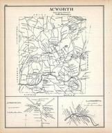 Acworth, New Hampshire State Atlas 1892 Uncolored